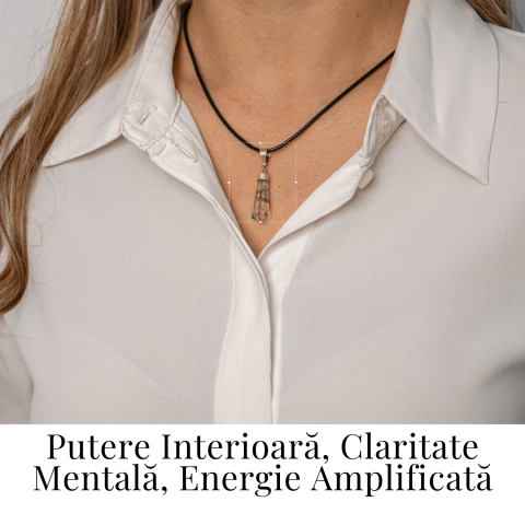 Colier Cuart Rutilat în Varf – Claritate, Putere Interioara si Energie Amplificata [1]