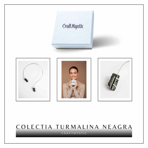 Colier Choker Turmalina Neagra - Protectie Energetica si Echilibru [6]