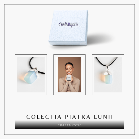 Colier cu piatra rulata de Piatra Lunii – Incredibil echilibru emotional [6]