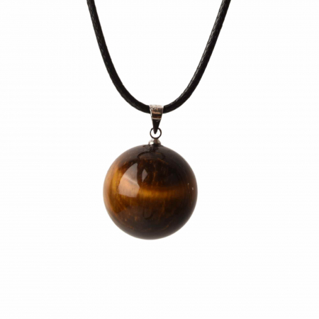 Colier cu piatra semipretioasa rotunda - pandantiv din pietre prețioase naturale mixte 7 Chakre - Copie [0]