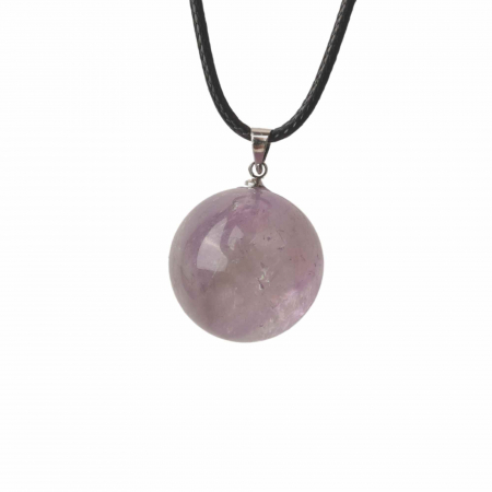 Colier cu piatra semipretioasa rotunda - pandantiv din pietre prețioase naturale mixte 7 Chakre - Copie [0]