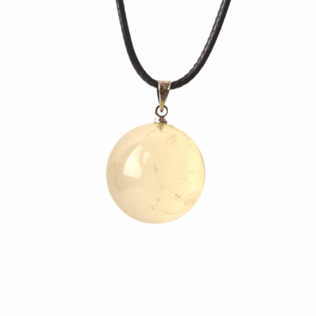 Colier cu piatra semipretioasa rotunda - pandantiv din pietre prețioase naturale mixte 7 Chakre - Copie [0]