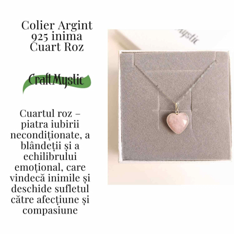 Simbolul Iubirii Pure – Colier Inima din Argint 925 [2]