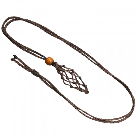 Colier Reglabil Maro Model Macrame din bumbac - Pentru Piatra ta Favorita [1]