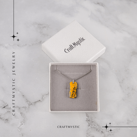 Colier Titanium cu Jasp Bondar Dreptunghiular – Energie Vibranta si Forta Interioara [6]