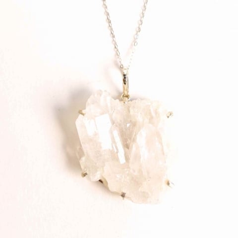 Varsator - Claritate si Echilibru Zilnic – Colier Cristal de Stanca si Argint 925