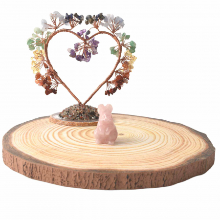 Figurina 4 cm cu forma de iepure sculptata manual din aventurina verde naturala - Cristale si pietre vindecatoare semipretioase cu animale [3]