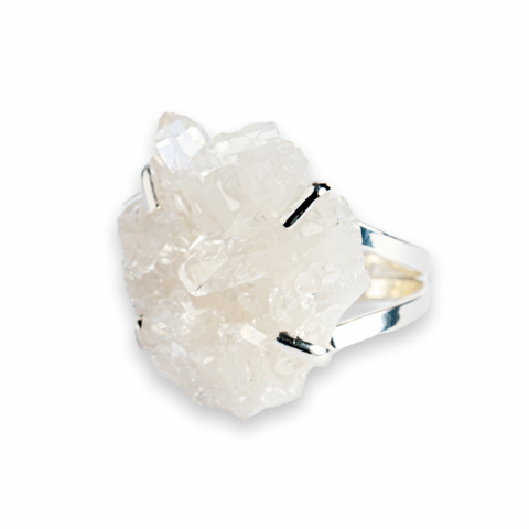 Cristale pentru zodii - Inelul claritatii – Cristal de stanca pentru minte limpede si intentii pure