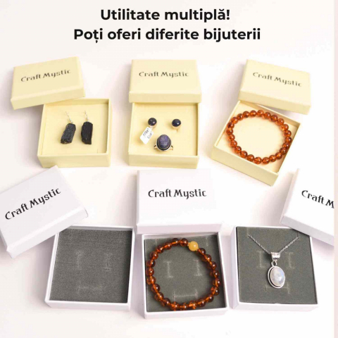 Cutie bijuterii inscriptionata CraftMystic - Protectie si Eleganta pentru Bijuterii [1]