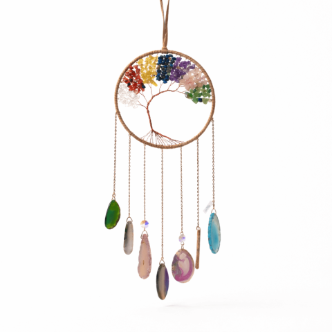 Dragoste si relatii - Dreamcatcher cu cele 7 chakre – un simbol al armoniei si al echilibrului interior