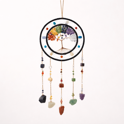 Dragoste si relatii - Dreamcatcher cu cele 7 chakre – un simbol al armoniei interioare si al protectiei spatiului personal