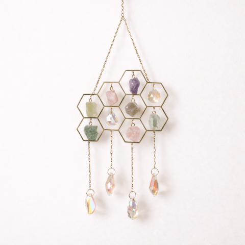 Dragoste si relatii - Dreamcatcher cu Pietre Naturale – Echilibru, Calm si Ritual Personal