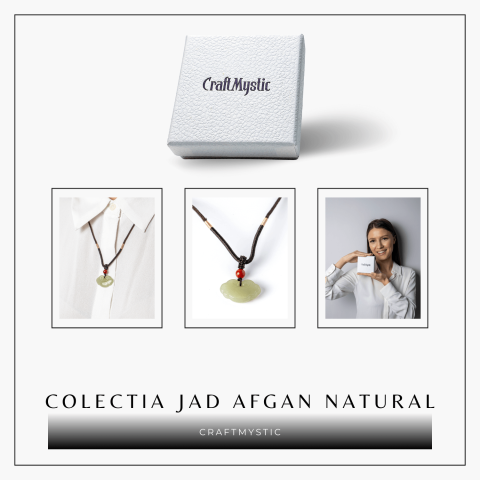 Protectie si Noroc – Colier Lucky Lock din Jad Hetian Natural [7]