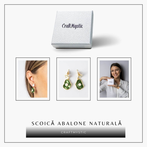 Eleganta si Delicatețe – Cercei Lotus Leaf cu Perle Naturale [6]
