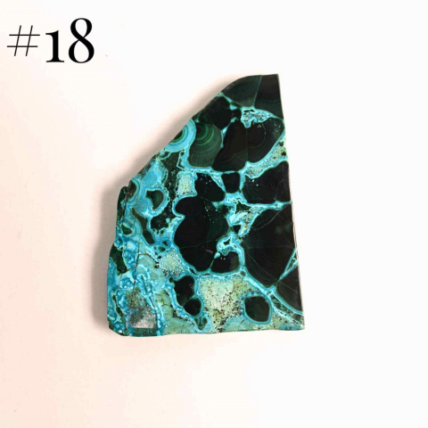 Felie unicat cu Malachit, Crisocola, Stalactite, Cornetite - Protectie si echilibru energetic [5]