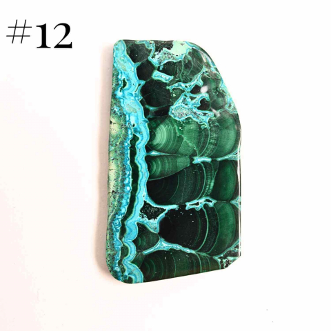 Felie unicat cu Malachit, Crisocola, Stalactite, Cornetite - Protectie si echilibru energetic [0]