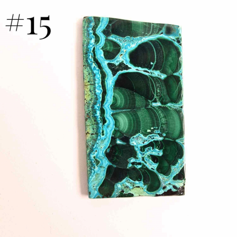 Felie unicat cu Malachit, Crisocola, Stalactite, Cornetite - Protectie si echilibru energetic [0]