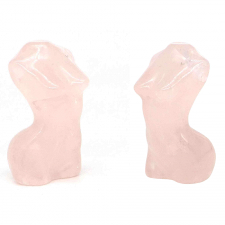 Forma bust femeie din cristal natural Ametist 4 cm sculptat manual [4]