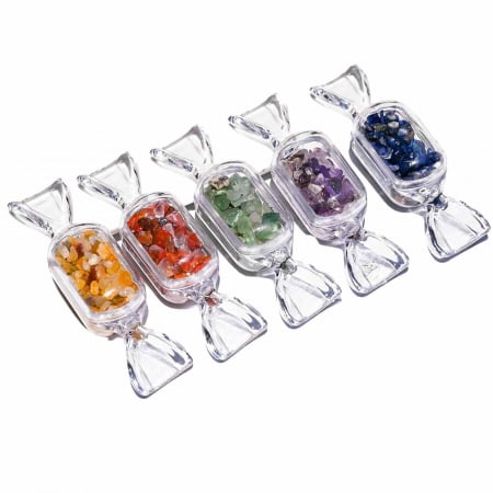 Cristale pentru zodii - Mini Figurina Bomboana cu Spartura de Cristale