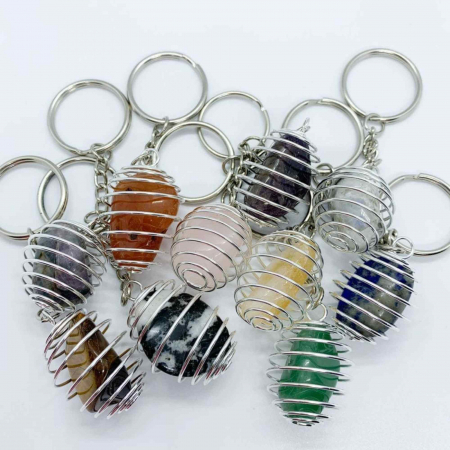 Figurina casuta cu ramuri din cristale naturale Agat Rosu - Decoratiune interior sau exterior, pentru casa, birou, acvariu [1]