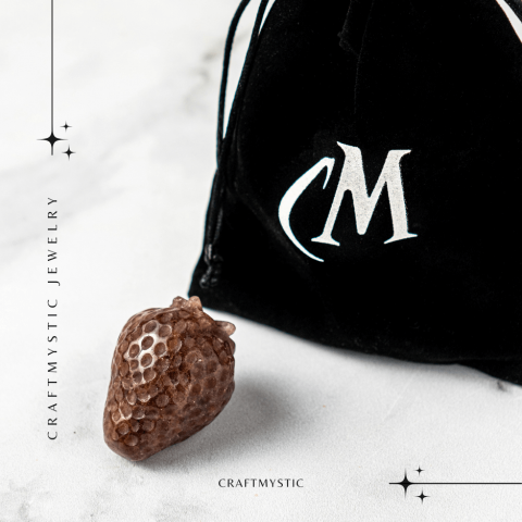 Figurina Cristal Capsuna – Atrage Dragostea si Echilibrul Emotional [6]