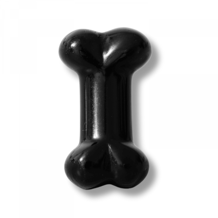Figurina in Forma de Os din Cristale Naturale - Ametist, Ochi de Tigru, Obsidian si Cuart Roz, 30mm [16]