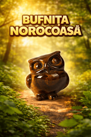 Bufnita Intelepciunii din Ochi de Tigru – Claritate Mentala si Protectie Spirituala [5]