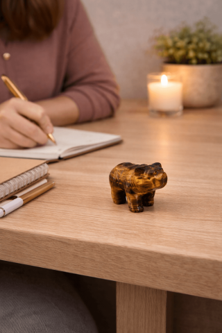 Urs Protector din Ochi de Tigru – Forta Interioara si Stabilitate Energetica [8]