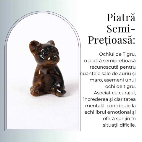 Catel protector din Ochi de Tigru – Curaj, Loialitate si Energie de Protectie [4]