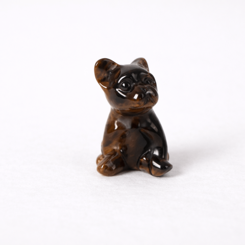 Ochi de tigru - Catel protector din Ochi de Tigru – Curaj, Loialitate si Energie de Protectie