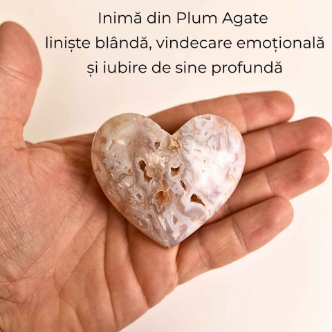 Inima din Agat Pruna – Liniste si iubire in forma pura [3]