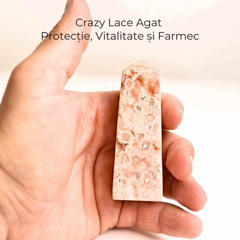 Turn din Agat Crazy Lace – Energie in forma pura [2]