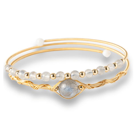 Cristale pentru zodii - Intuitie si Transformare – Bratara din Labradorit Natural