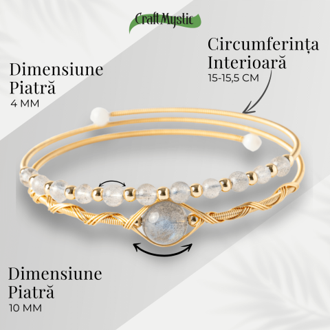 Intuitie si Transformare – Bratara din Labradorit Natural [3]