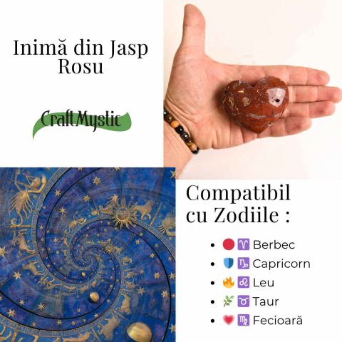 Inima din Jasp Rosu – Curaj si forta interioara in forma pura [4]