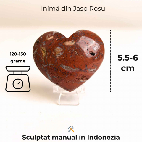 Inima din Jasp Rosu – Curaj si forta interioara in forma pura [1]