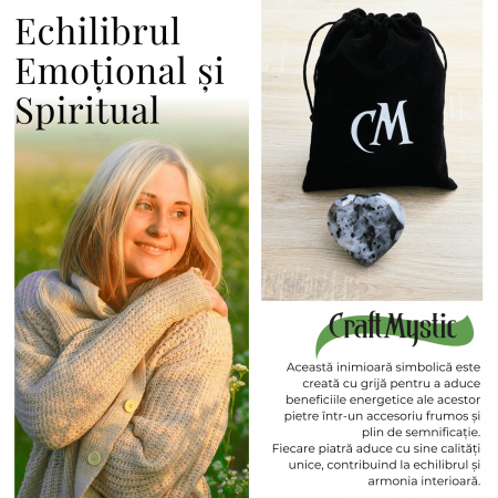 Inima Sculptata Manual de 55-60mm din Piatra Lunii Curcubeu Naturala [2]