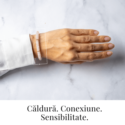 Iubire si Armonie – Bratara din Cuart Roz Natural [1]