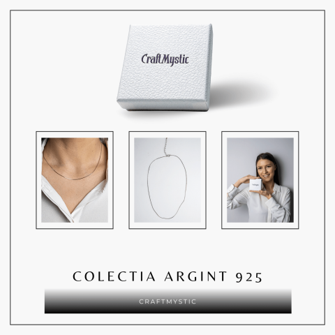 Lant Tip Sarpe din Argint 925 – Ajustabil 40+5 cm [4]