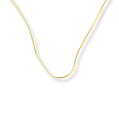 Rac - Lant Argint 925 Placat cu Aur 18K – Elegant, Subtil si Ideal pentru Pandantive