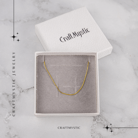 Lant Argint 925 Placat cu Aur 18K – Elegant, Subtil si Ideal pentru Pandantive [6]