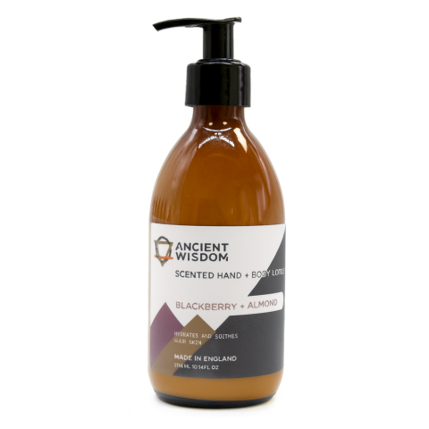 Instrumente și Accesorii Spirituale - Lotiune Maini si Corp Vegan 300ml – Mure si Migdale