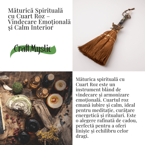 Maturica Energetica cu Cuart Roz si Pietre Chakre – Vindecare Emotionala, Protectie si Armonie [4]