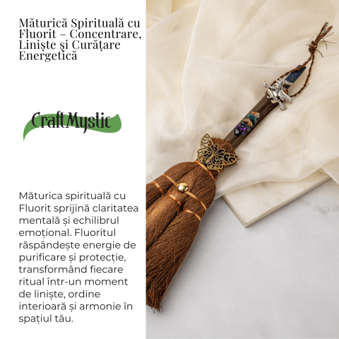 Maturica Energetica cu Fluorit si Pietre Chakre – Claritate, Liniște si Purificare Spirituala [2]