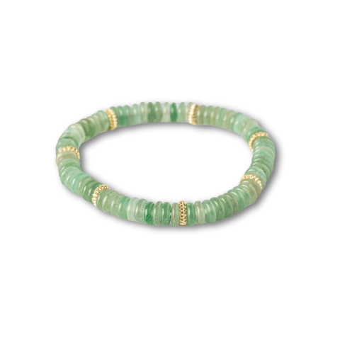 Noroc si Abundenta – Bratara din Aventurin Verde Natural [8]