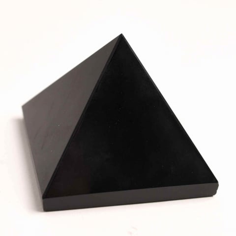 Piramida din Obsidian Negru pentru Protectie si Claritate Energetica