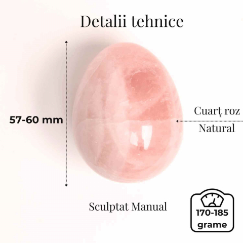 Ou din Cuart Roz Natural - Pacea si Armonia in Palma Ta [12]