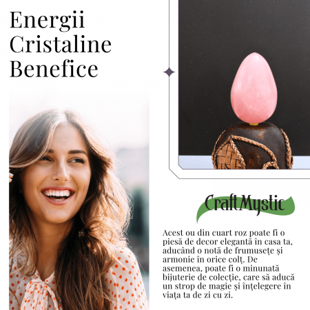 Ou din Cuart Roz Natural - Pacea si Armonia in Palma Ta [6]