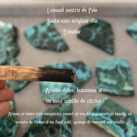 Pachet Lemn Palo Santo din Ecuador pentru Purificare Cristale, Eliminare Energii Negative, Meditatie [3]