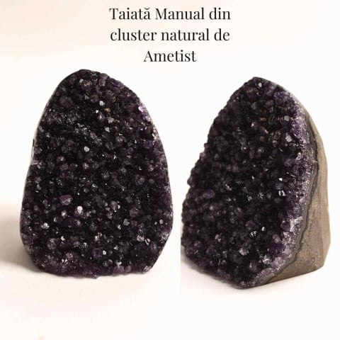 Geoda de ametist natural, taiata manual – Protectie si echilibru [4]